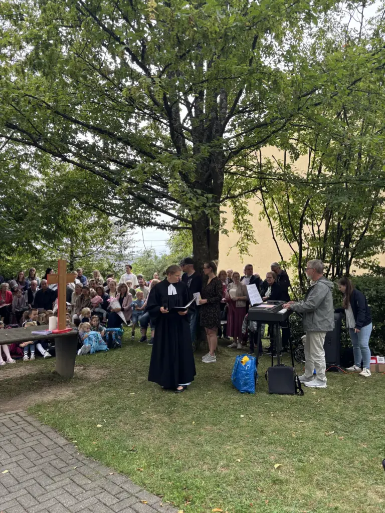 Gottesdienst draußen