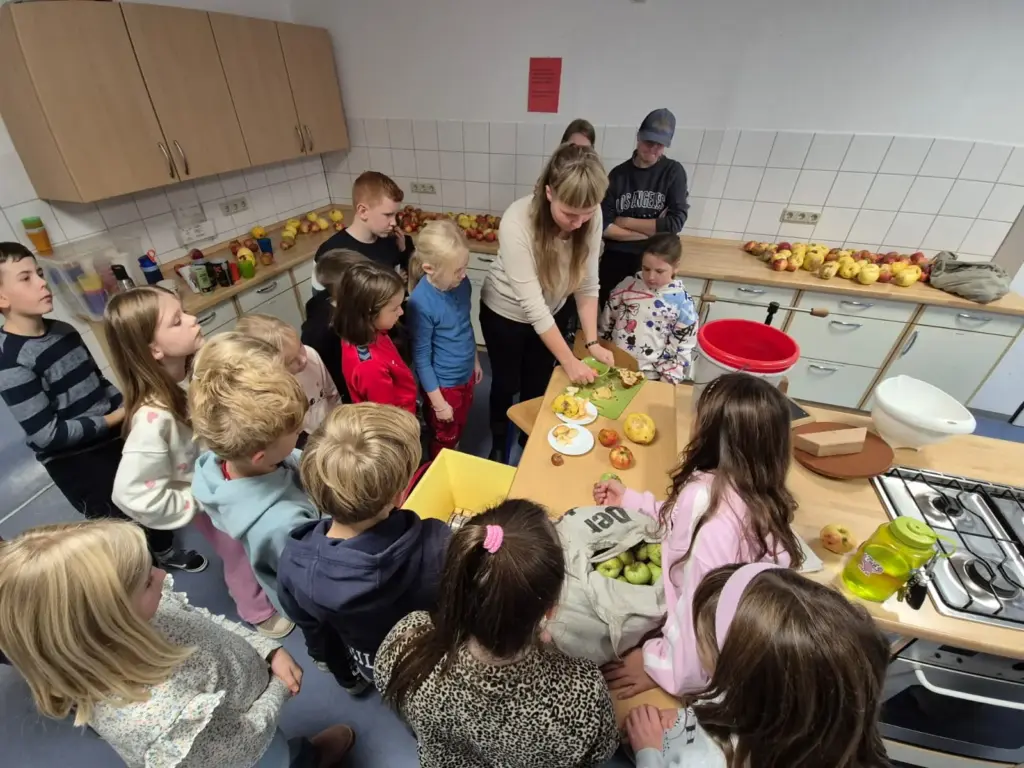 in der Schulküche