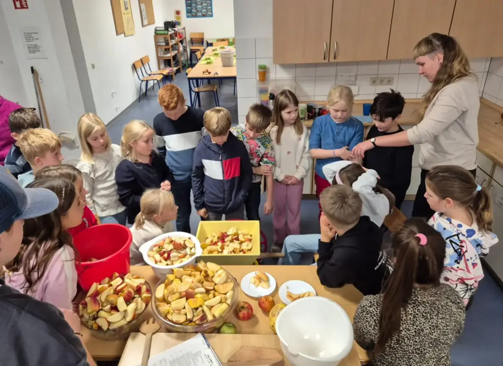 in der Schulküche