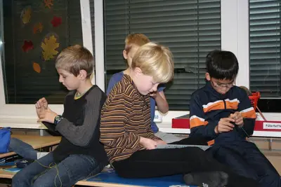 Foto 12 aus der Archivgalerie Lesenacht Klasse 3b 2008 (2008)