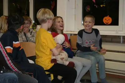 Foto 32 aus der Archivgalerie Lesenacht Klasse 3b 2008 (2008)