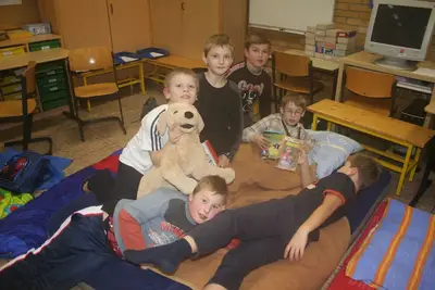 Foto 41 aus der Archivgalerie Lesenacht Klasse 3b 2008 (2008)