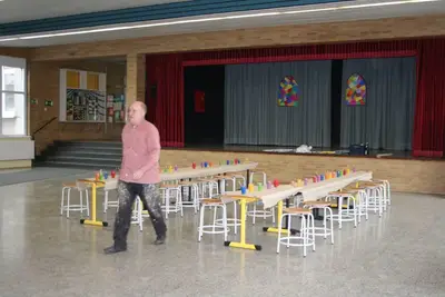 Foto 17 aus der Archivgalerie Kunstaktion mit Fritz Pietz (2009)
