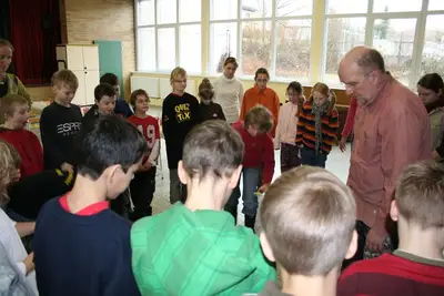 Foto 53 aus der Archivgalerie Kunstaktion mit Fritz Pietz (2009)