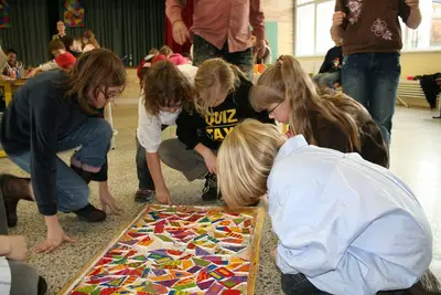 Foto 54 aus der Archivgalerie Kunstaktion mit Fritz Pietz (2009)
