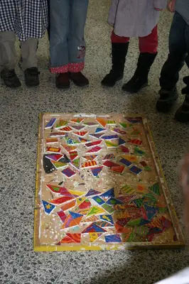 Foto 91 aus der Archivgalerie Kunstaktion mit Fritz Pietz (2009)