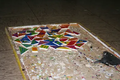 Foto 95 aus der Archivgalerie Kunstaktion mit Fritz Pietz (2009)