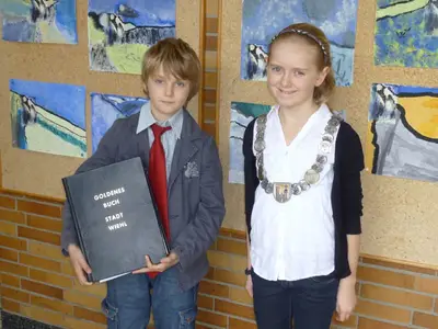 Foto 1 aus der Archivgalerie Besuch des Bürgermeisters (2010)