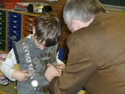 Foto 6 aus der Archivgalerie Besuch des Bürgermeisters (2010)