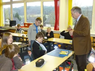 Foto 12 aus der Archivgalerie Besuch des Bürgermeisters (2010)