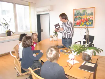 Foto 6 aus der Archivgalerie Besuch im Rathaus (2011)