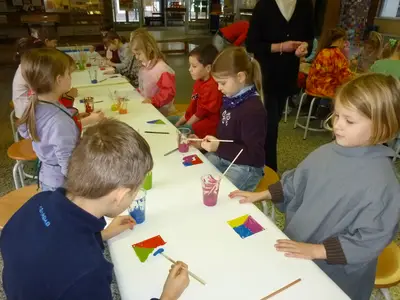 Foto 9 aus der Archivgalerie Kunstaktion "Schülersäule" (2011)