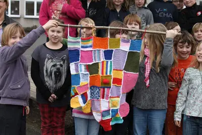 Foto 3 aus der Archivgalerie Häkelarbeit in der 3b (2012)