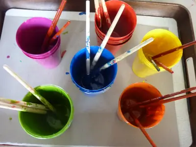 Foto 2 aus der Archivgalerie Kunst - Aktion  - Schülersäule (2012)