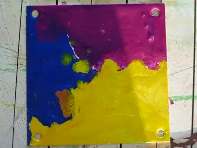 Foto 19 aus der Archivgalerie Kunst - Aktion  - Schülersäule (2012)