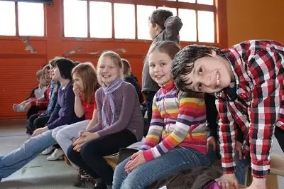 Foto 12 aus der Archivgalerie Viertklässler wollen hoch hinaus (2012)
