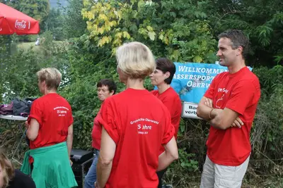 Foto 3 aus der Archivgalerie Kanurennen bei dem Fabrikfest Oberwiehl (2013)