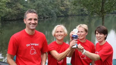 Foto 8 aus der Archivgalerie Kanurennen bei dem Fabrikfest Oberwiehl (2013)