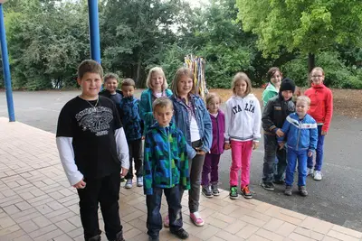 Foto 1 aus der Archivgalerie Patenrallye der Schulanfänger (2013)