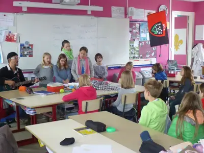Foto 106 aus der Archivgalerie Besuch der Partnerschule in Hem (Frankreich) 2014 (2014)