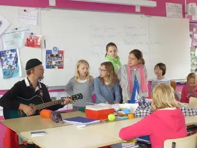 Foto 107 aus der Archivgalerie Besuch der Partnerschule in Hem (Frankreich) 2014 (2014)