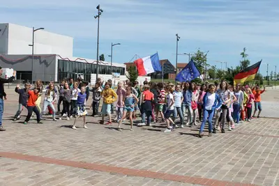 Foto 58 aus der Archivgalerie Besuch der Partnerschule in Hem (Frankreich) 2014 (2014)