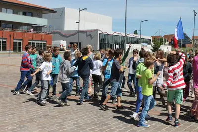 Foto 60 aus der Archivgalerie Besuch der Partnerschule in Hem (Frankreich) 2014 (2014)
