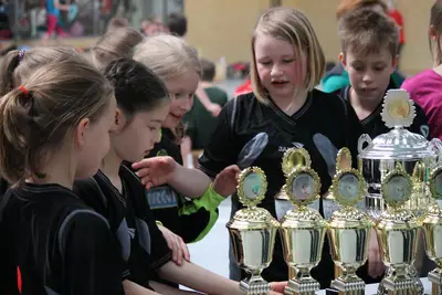 Foto 19 aus der Archivgalerie Handball Kreismeisterschaften der Grundschulen 2014 (2014)