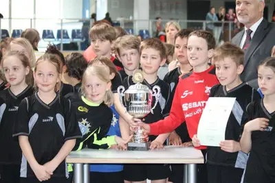 Foto 22 aus der Archivgalerie Handball Kreismeisterschaften der Grundschulen 2014 (2014)