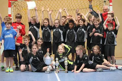 Foto 26 aus der Archivgalerie Handball Kreismeisterschaften der Grundschulen 2014 (2014)