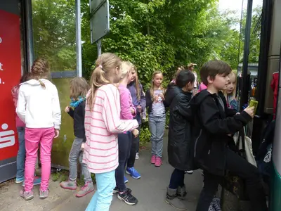 Foto 2 aus der Archivgalerie Besuch der französischen Partnerschule aus Hem (2015)