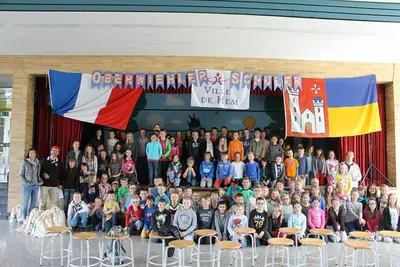 Foto 7 aus der Archivgalerie Besuch der französischen Partnerschule aus Hem (2015)