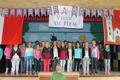 Foto 8 aus der Archivgalerie Besuch der französischen Partnerschule aus Hem (2015)