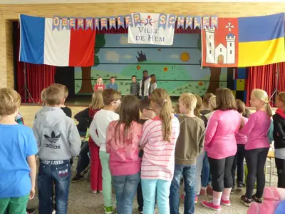 Foto 9 aus der Archivgalerie Besuch der französischen Partnerschule aus Hem (2015)