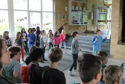 Foto 10 aus der Archivgalerie Besuch der französischen Partnerschule aus Hem (2015)