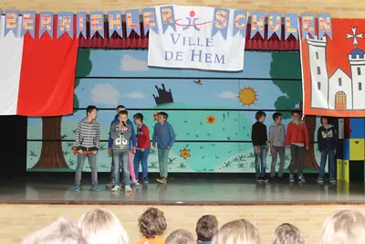 Foto 12 aus der Archivgalerie Besuch der französischen Partnerschule aus Hem (2015)