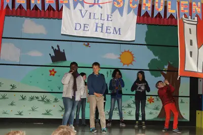 Foto 15 aus der Archivgalerie Besuch der französischen Partnerschule aus Hem (2015)