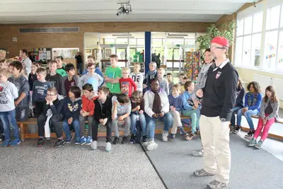 Foto 17 aus der Archivgalerie Besuch der französischen Partnerschule aus Hem (2015)