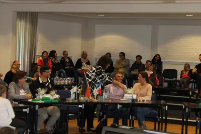 Foto 33 aus der Archivgalerie Besuch der französischen Partnerschule aus Hem (2015)
