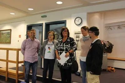Foto 40 aus der Archivgalerie Besuch der französischen Partnerschule aus Hem (2015)