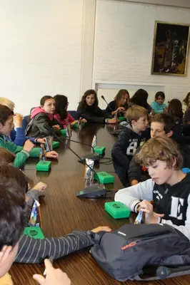 Foto 42 aus der Archivgalerie Besuch der französischen Partnerschule aus Hem (2015)