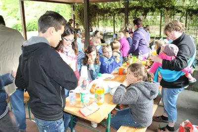Foto 71 aus der Archivgalerie Besuch der französischen Partnerschule aus Hem (2015)