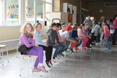 Foto 76 aus der Archivgalerie Besuch der französischen Partnerschule aus Hem (2015)