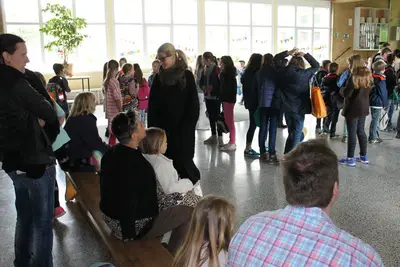Foto 79 aus der Archivgalerie Besuch der französischen Partnerschule aus Hem (2015)