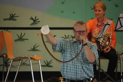 Foto 4 aus der Archivgalerie Das Blech kommt! WDR zu Gast in Oberwiehl (2015)