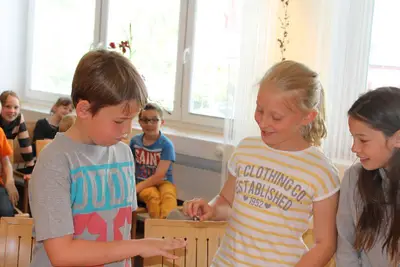 Foto 2 aus der Archivgalerie Rathausbesuch Klassen 4 (2015)