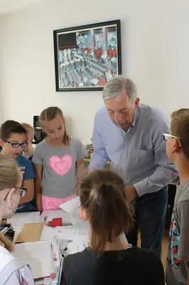 Foto 4 aus der Archivgalerie Rathausbesuch Klassen 4 (2015)